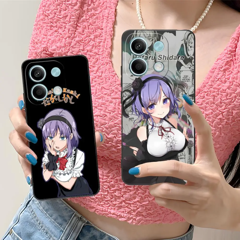 Dagashi Kashi Hotaru حافظة هاتف محمول لهاتف Xiaomi Redmi Note 14 13 12 11 S Pro Plus 4G 5G غطاء طباعة ملون غطاء الهاتف الذكي #1