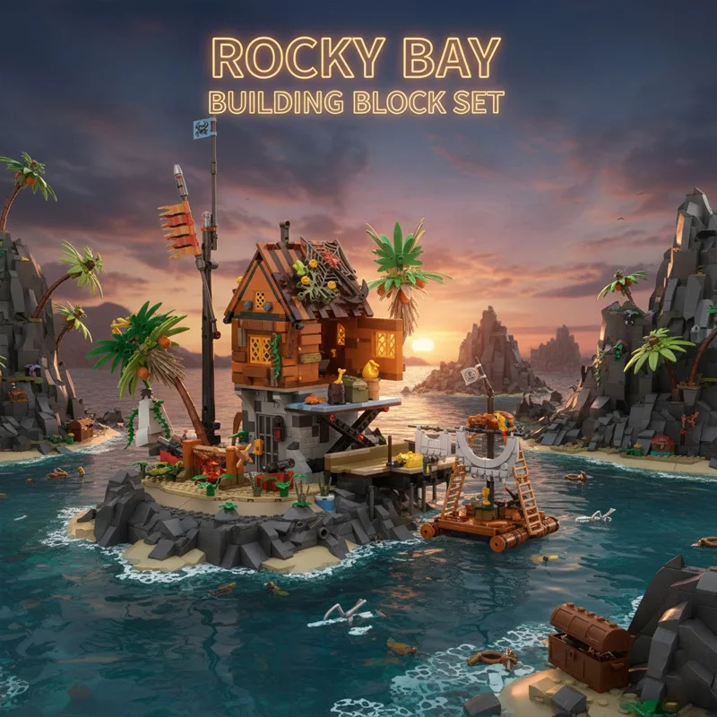 

Набор строительных блоков Rocky Bay, 1487 деталей, модель спортивного автомобиля, коллекционные украшения, кирпичики, игрушки для самостоятельной сборки, подарки