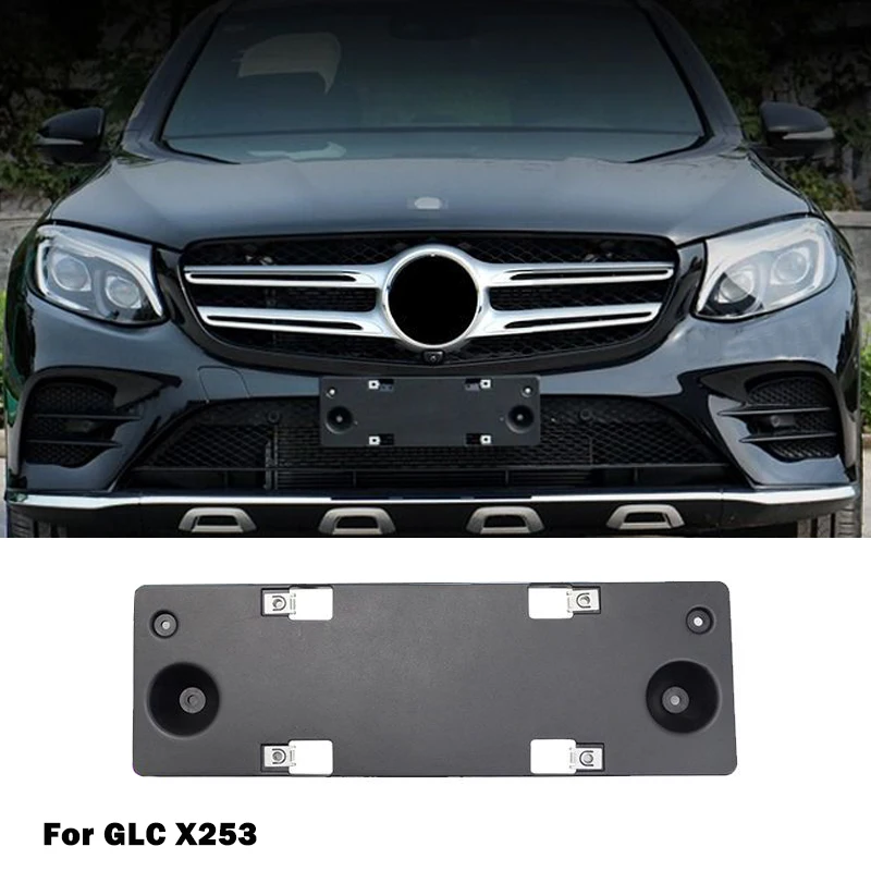 

A2538804100 2538803300 A2538803404 2538802702 Front License Plate Base Registration Plate Holder For Mercedes Benz GLC X253 W253