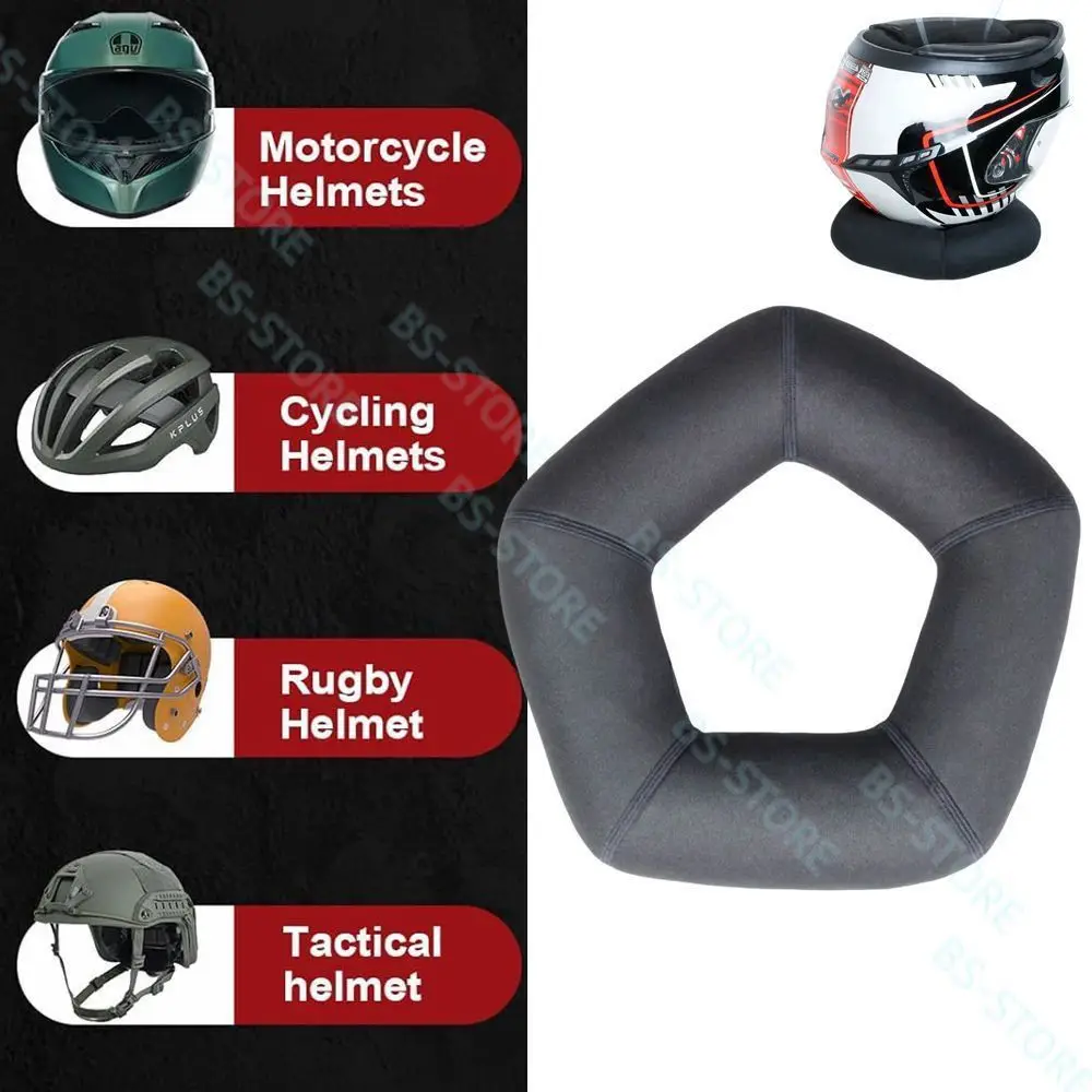 

Motorcycle Helmet Stand Helmet Support Doughnut Pad for Motorcycle Snowmobile Skateboarding Scooter Helmet PE
