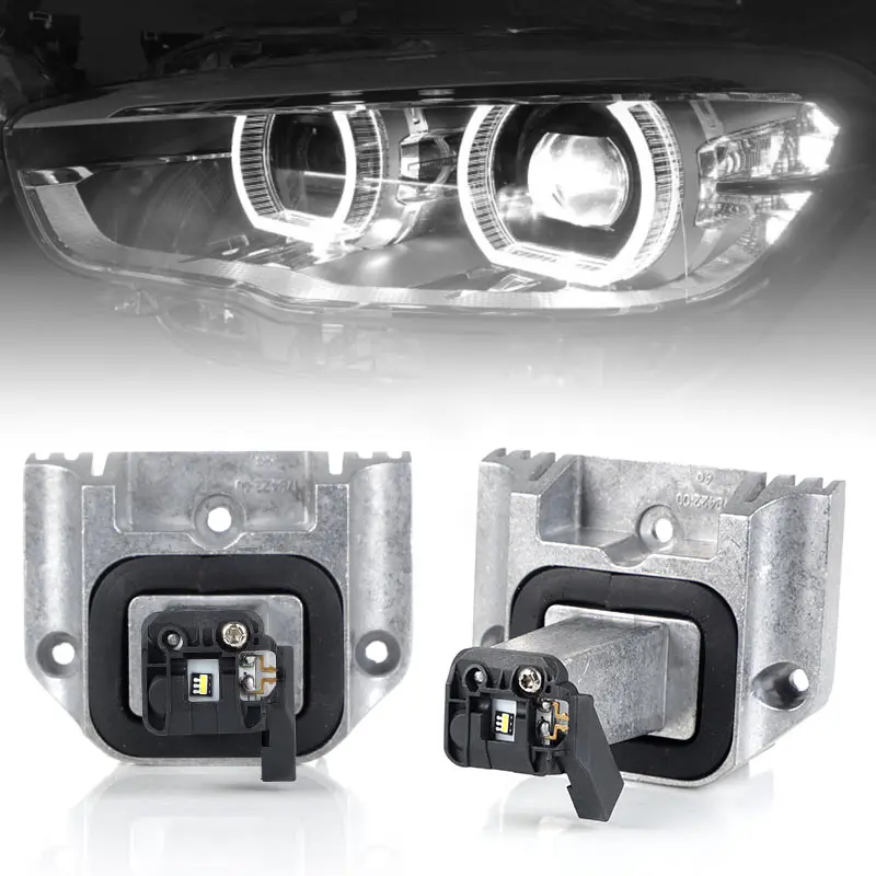 

63117296905 Светодиодные фары «ангельские глазки», модуль источника света DRL дневных ходовых огней для BMW 1 серии F20 F21 2012 2013 2014 2015