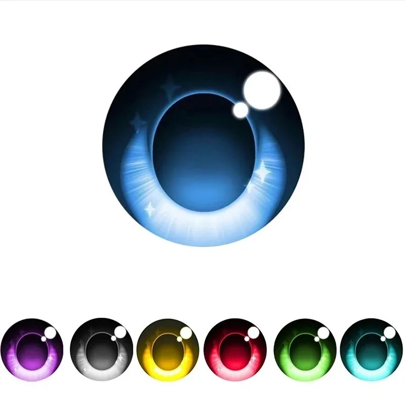 2025 11-Kopfaugen Augapfel Furryfandom Kigurumi Kemono Cosplay Kostüm Auge Schülerzubehör Tier Staubnetz Druck pelzig