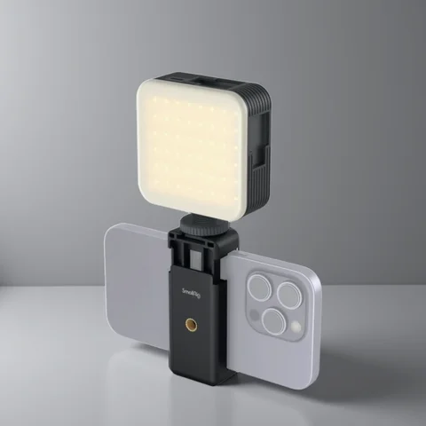 SmallRig P96 LED 비디오 라이트 미니 LED 카메라 조명 Youtube Tiktok Vlog 채우기 라이트 용 2200mAh 6500k 줌 사진 비디오 조명