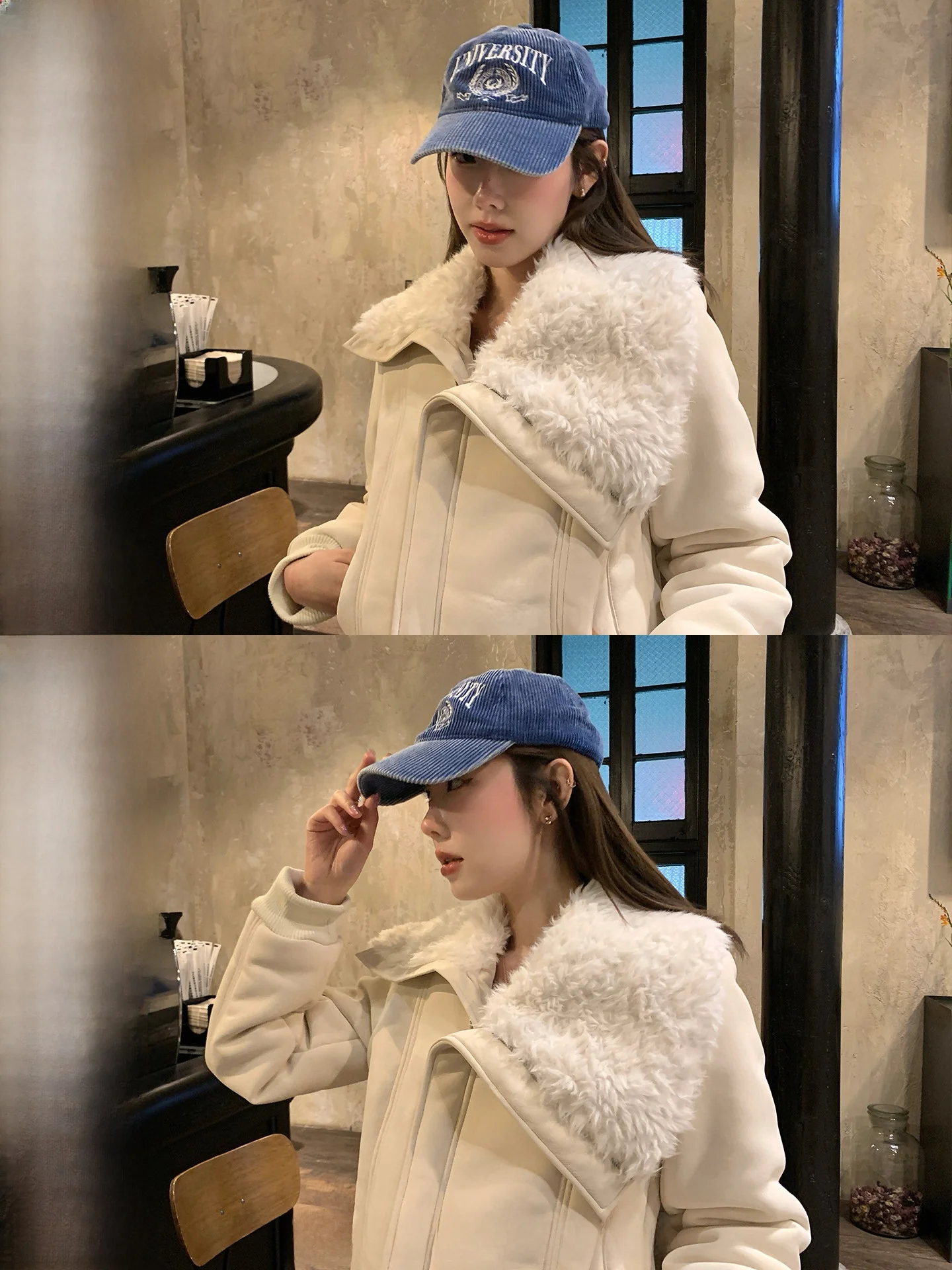 

Ranwear Nordic Travel, холодная зима, ветрозащитная куртка с внутренним мехом, асимметричная подставка с лацканами, подходит для молодежной женской верхней одежды