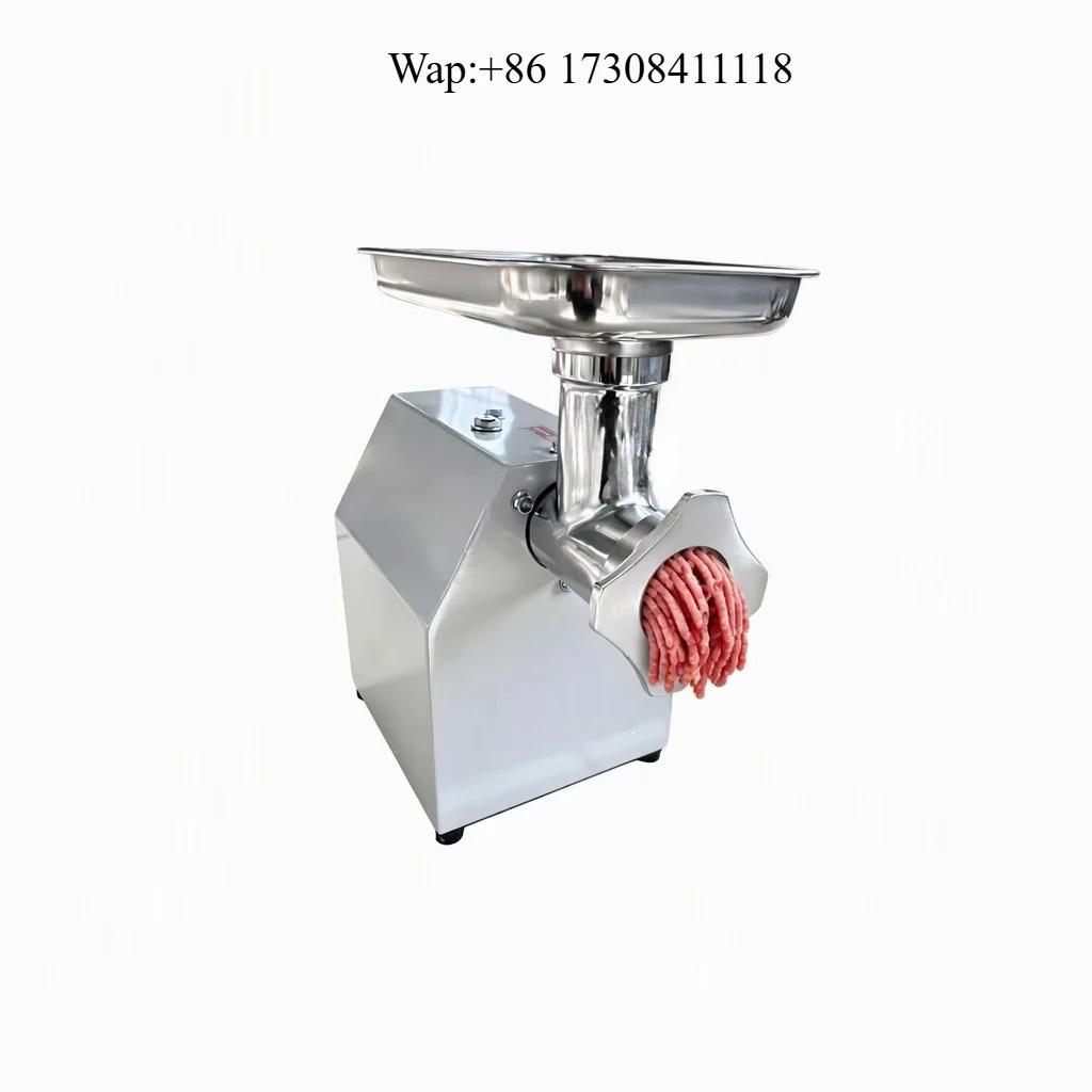New Professional Italian Meat Grinder for Commercial Use High-Power Stainless Steel Blade Adjustable Grinding Size Easy Clean
