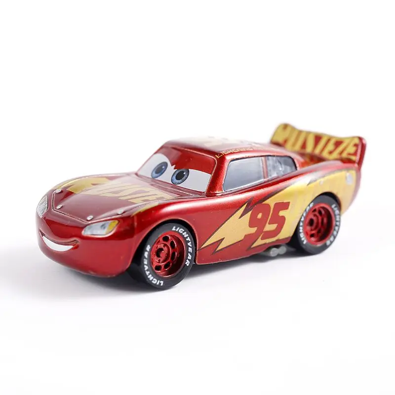 Disney Pixar Toy Car 2/3 Saetta McQueen Jackson Storm 1:55 Pressofuso In Lega di Metallo Modello Per Bambini Compleanno/Regalo di Natale