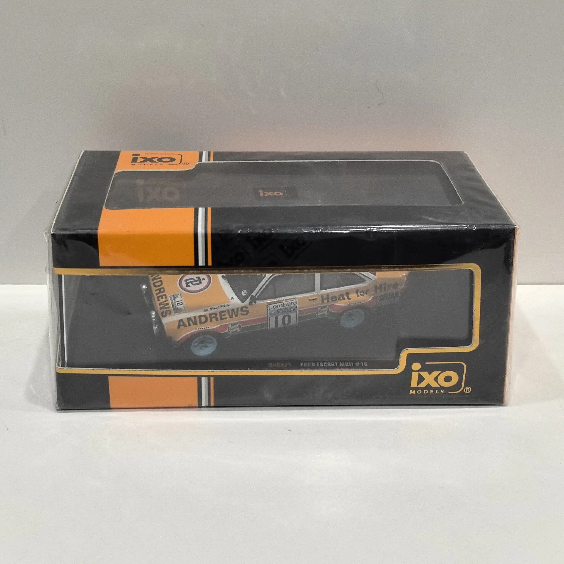 

Diecast IXO 1/43 Scale FORD ESCORT MKII #10 1979 4b Alloy Car Model
