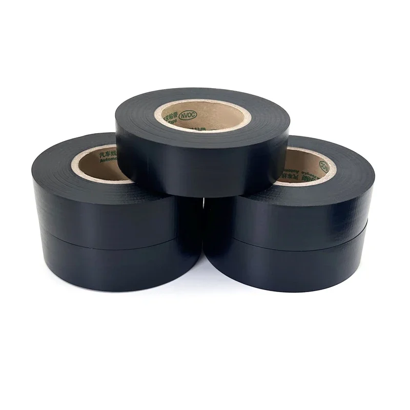 30M/Rolls x Width 19mm Black heat-resistant PVC Electrical Tape Waterproof Insulating Protection for Sealing Wires Cable Tape