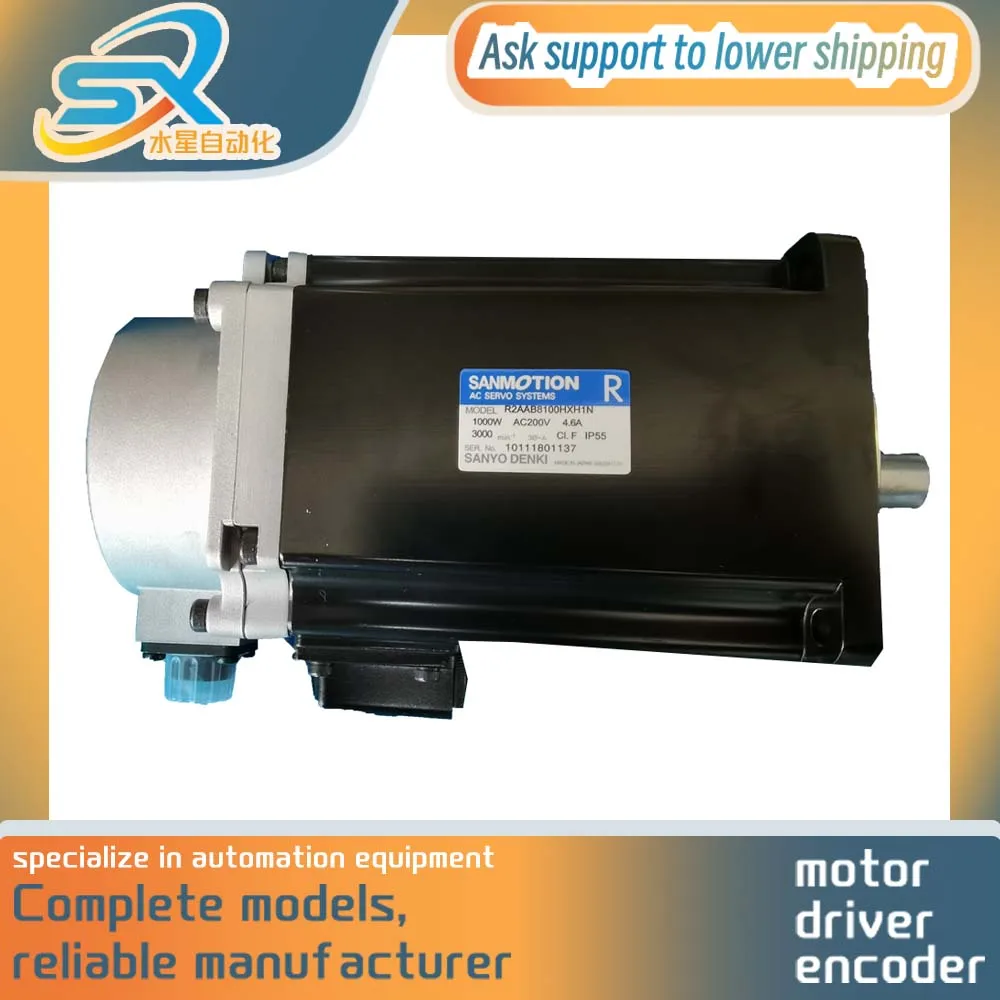 

Sanyo Motor R2AAB8100HXH1N 1000w For Industriall Automation