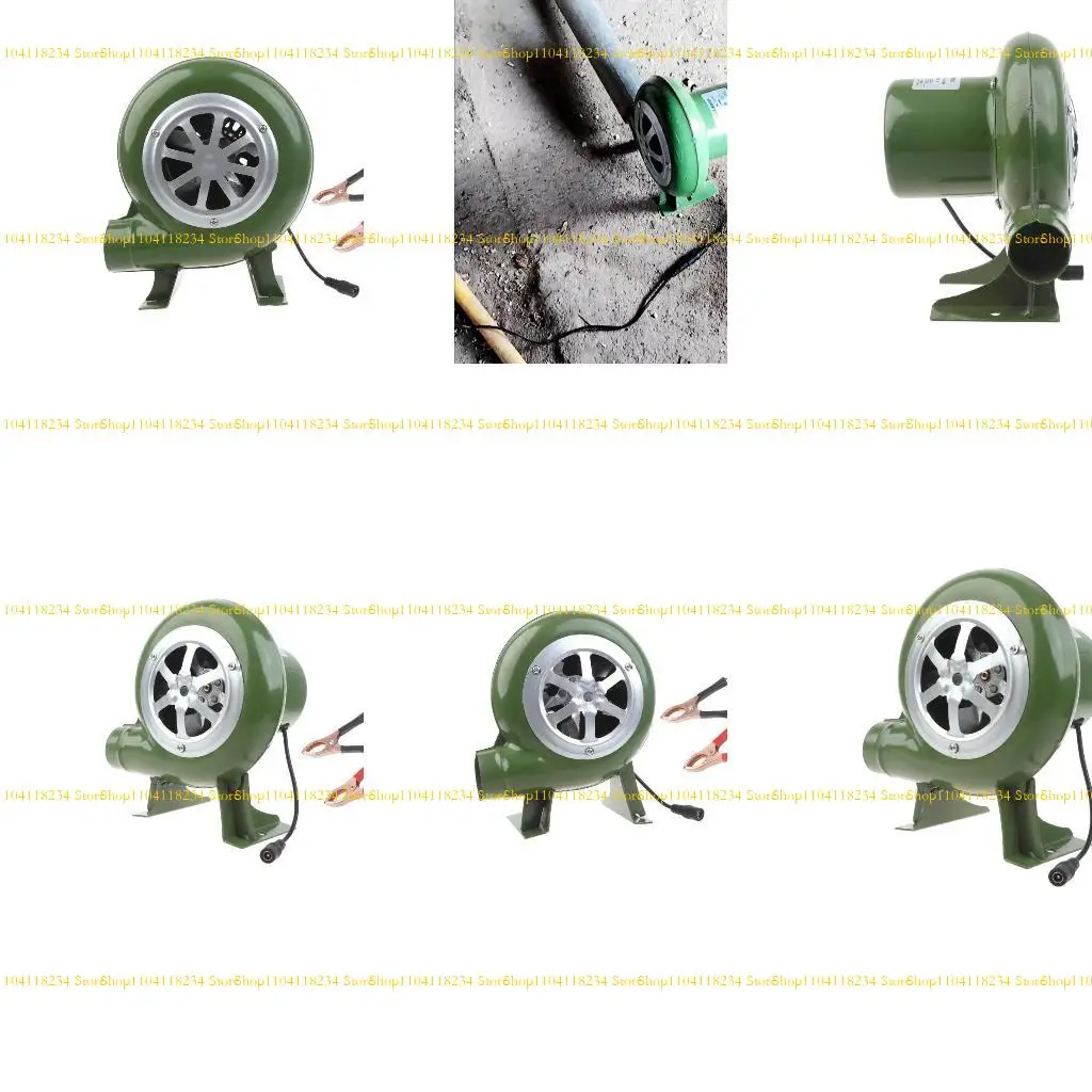 

P9FB 12V 40W/60W/80W Air Blower BBQ Outdoor Travel Portable Motor Blower Tool