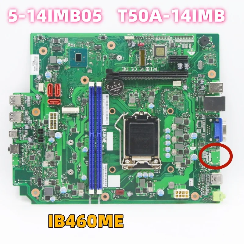 

For Lenovo IdeaCentre G5-14IMB05 C5-14IMB05 5-14IMB05 T510A-14IMB Motherboard 5B20U53970 DDR4 IB460ME