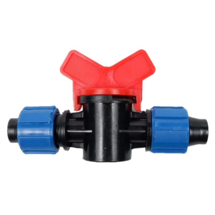 

202516mm Double Lock Bypass Drip Valve PE Pipe Insert Connection Pipe Fitting, Multifunctional Dropper Fitting,farm Irrigation