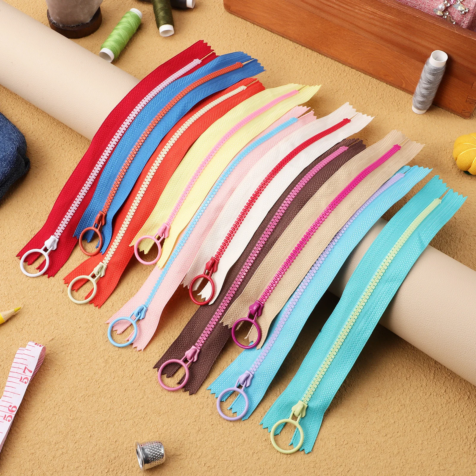 

Replacement Zipper Sewing Accessories Practical Separating Zippers Purse Replaceable Repair Craft Garment