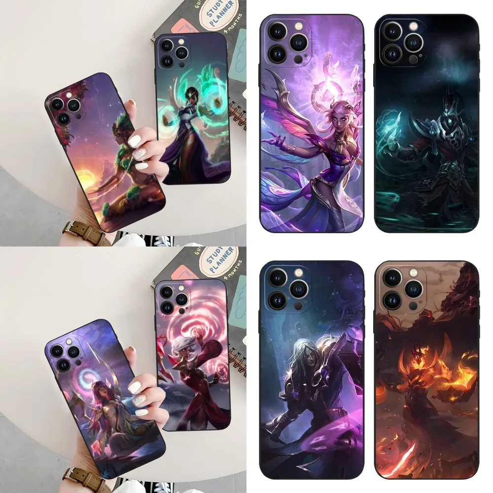 Чехол для телефона Karma Karthus для Iphone 15 14 13 12 11 Pro Max Xr X Xs Mini 8 Plus SE 2022 черный мягкий силиконовый чехол