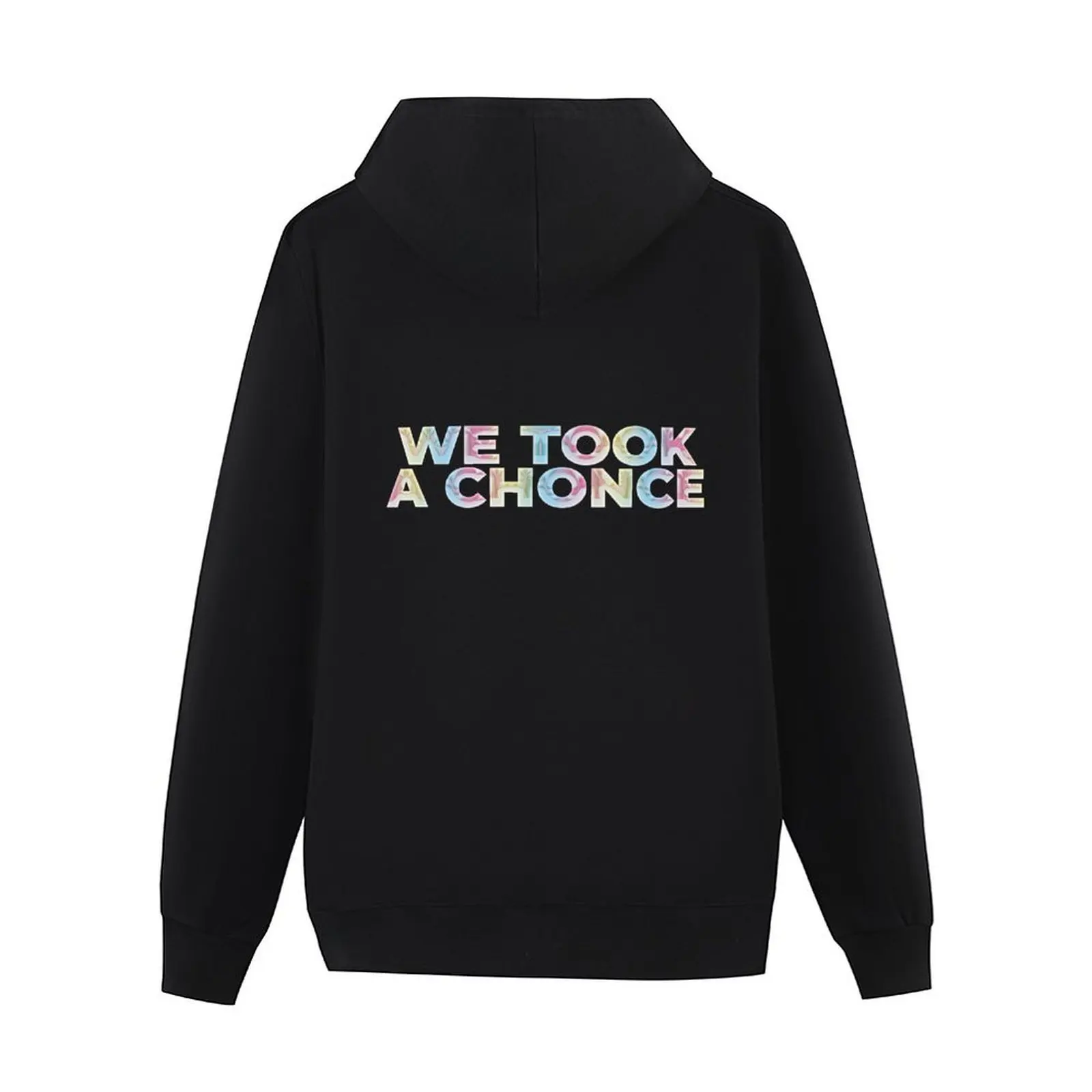 We took a chonce Niall Horan 1D quote/lyrics holo chrome Hoodie men wear anime clothes korean style clothes japanese hoodie