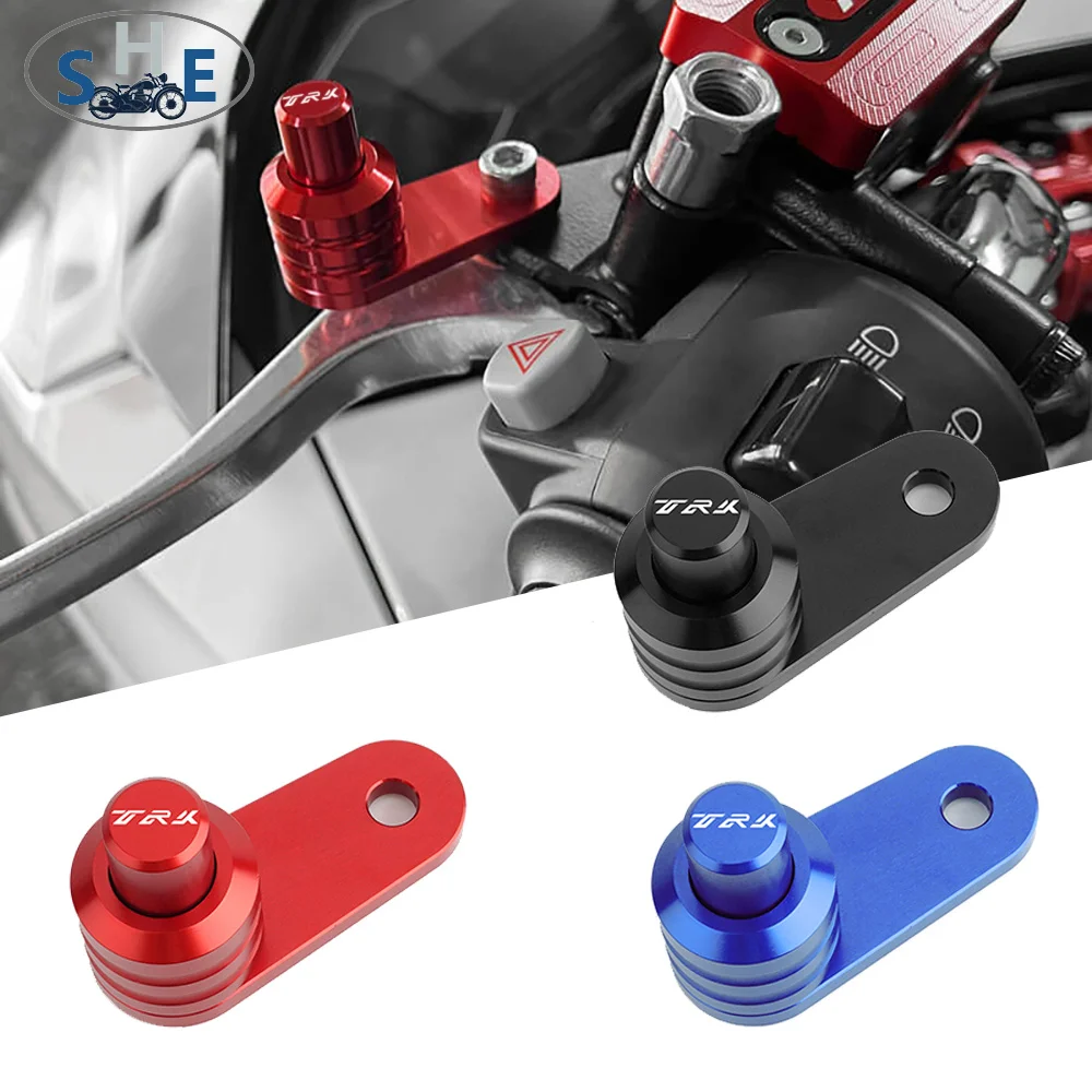 For Benelli TRK 502X 502 X Trk502x Trk502 Motorcycle Accessories CNC Brake Lever Parking Button Semi-automatic Lock Switch