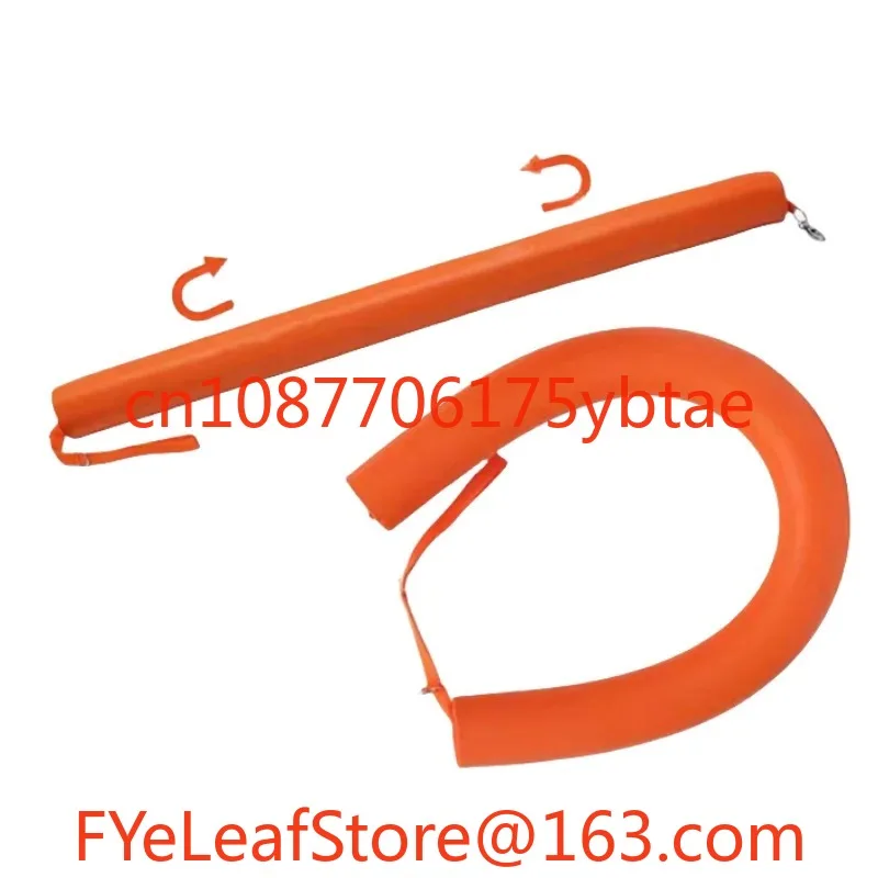 Tubo de boya flotante de rescate de salvavidas rojo de salvavidas de rescate de agua para varilla de rescate de agua para adultos