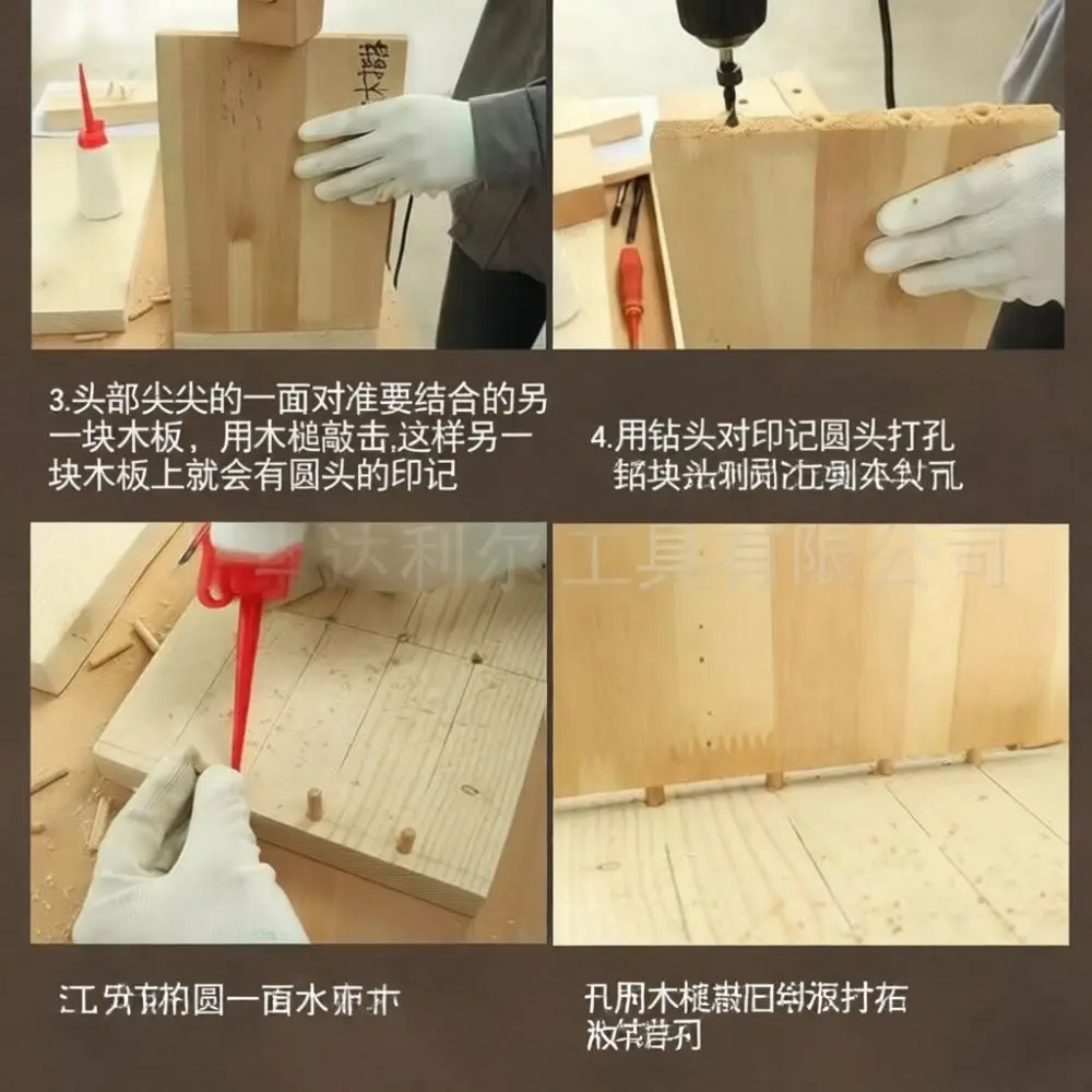 Dowel Center Point Woodworking Pin Marker Silver Cabinet Furniture Alignment Positioning Tool DIY Carpentry Accessory