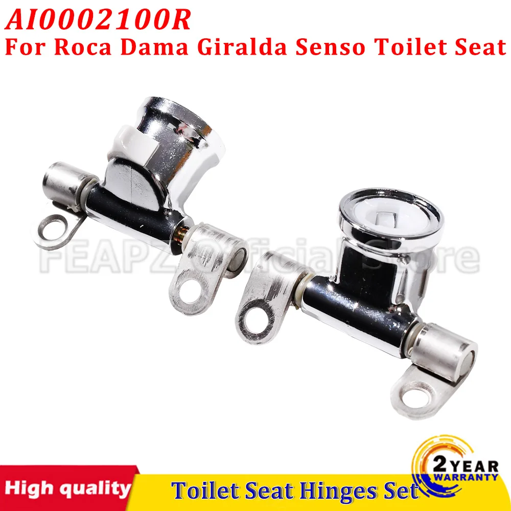 1Pair Left Right Replace Parts For Roca Dama Giralda Senso Removable Toilet Seat Hinges Set Easy Release AI0002100R