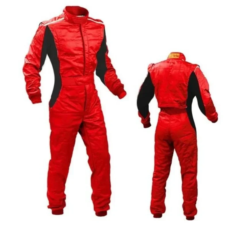 Traje de carreras de una pieza para adultos y niños, traje de carreras de Kart todoterreno, resistente al desgaste, resistente al agua, cuatro