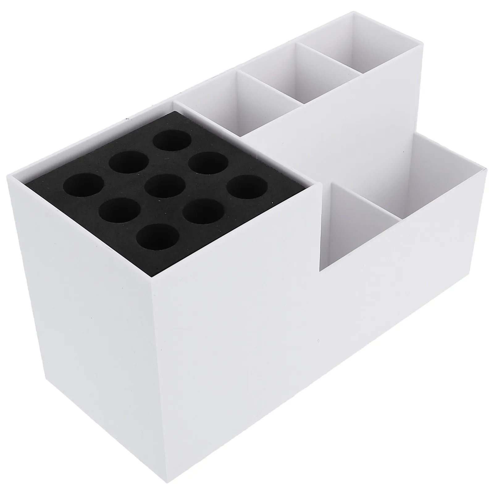 

Hairdressing Tool Storage Box for Scissors Combs Clips Heavy Duty Portable Organizer Salon Hair Tools Case Barber Holder Box