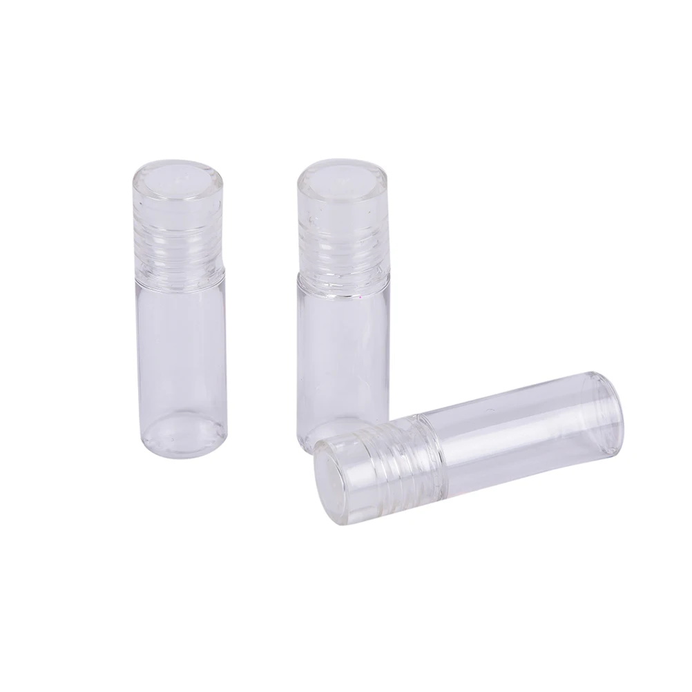 Setaccio cosmetico vuoto in plastica da 3 ml Barattoli per polvere sciolta Contenitore Coperchio a vite Trucco Barattoli cosmetici vuoti Vasi con setaccio per polvere