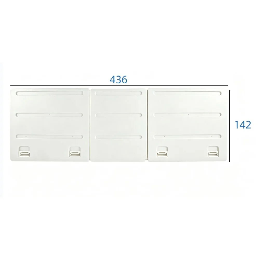 RV=Air Vent Baffle For Effective Heat Dissipation And Cold Weather Insulation Anti-Flood Wind Outlet Cover For 480 Or 205mm Vent
