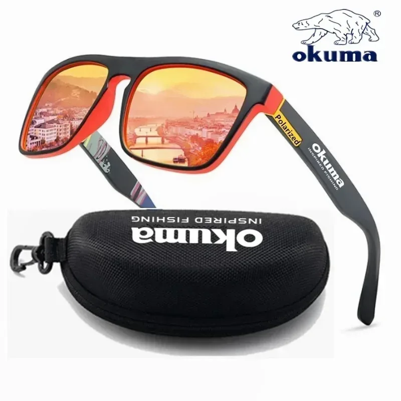 

okuma.Поляризованные солнцезащитные очки для мужчин и женщин, предназначенные для езды на велосипеде, походов, игр, рыбалки и защиты глаз. Солнцезащитные очки UV400