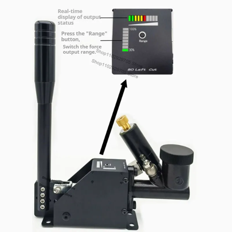 

PC USB Simracing Game Hydraulic Handbrake For Logitech g29/g27/g25 For Thrustmaster T300 T500 MOZA / SIMAGIC / FANATEC