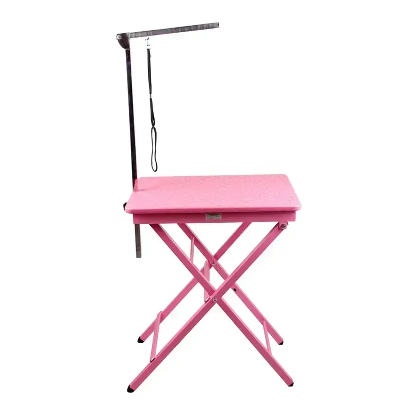 

Anti Slip Plastic Desktop X-Shape Portable Foldable Dog Pet Grooming Table