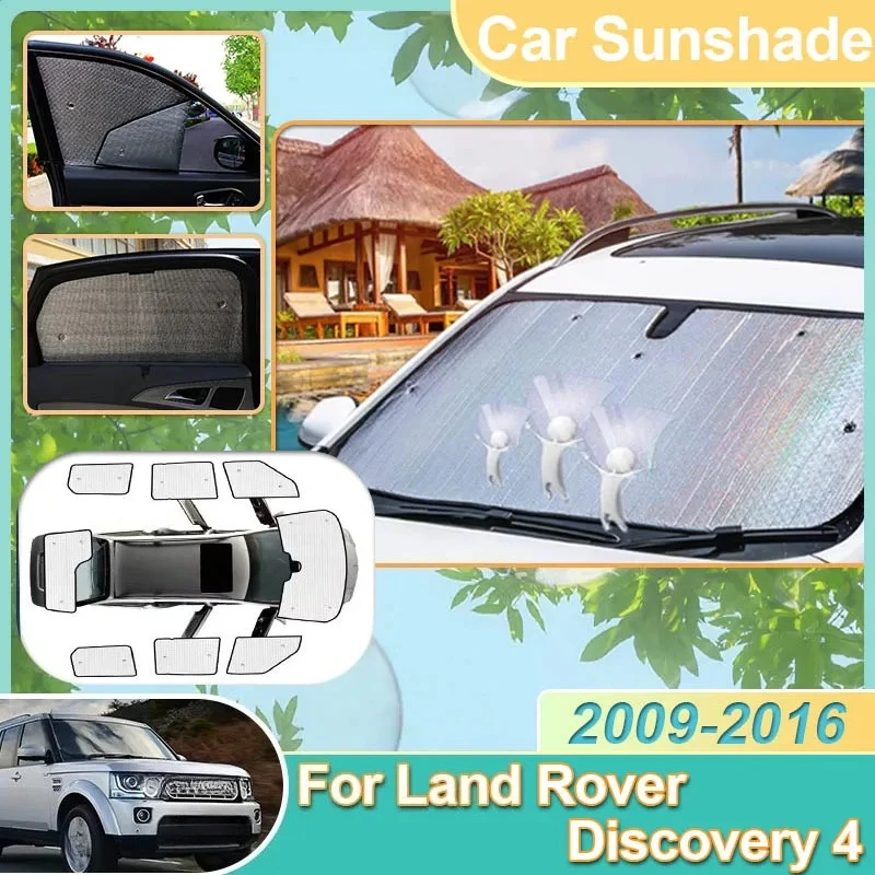 

For Land Rover Discovery 4 LR4 L319 2009~2016 2010 Car Sunshades Full Covers Sun Windshields Rear Curtains Anti-UV Accessories