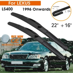 Car Wiper Blade For LEXUS LS400 1996 Onwards Windshield Rubber Silicon Refill Front Window Wiper 22