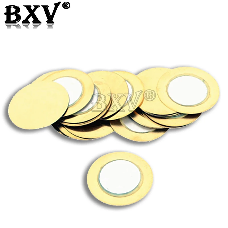 20PCS Piezo Elements Buzzer Sounder Sensor Trigger Drum Disc Copper Piezo Speaker 12MM 15MM 20MM 27MM Piezoelectric New