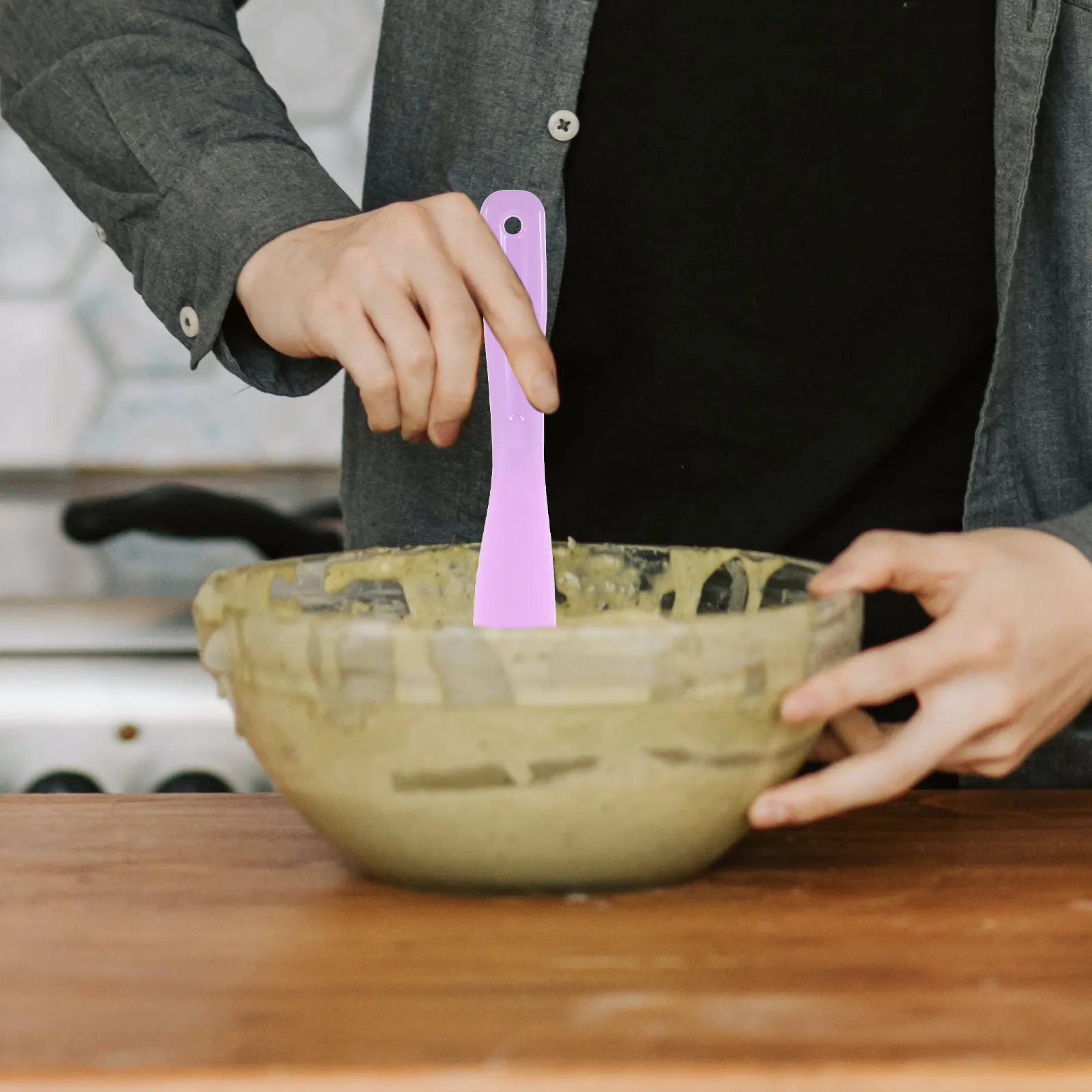 

Набор из 4 силиконовых палочек для смешивания смолы, для рукоделия и изготовления украшений, шпатели для смешивания смолы для творчества