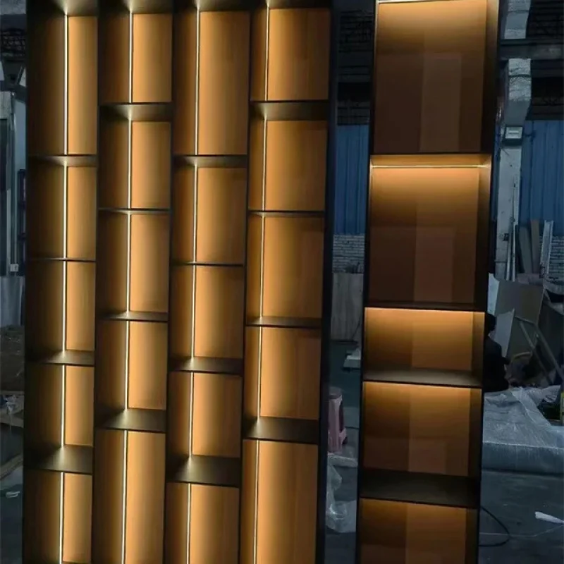 Customize.2023 Living Room Cabinet Items Display Cabinet Stainless Steel Display Cabinet