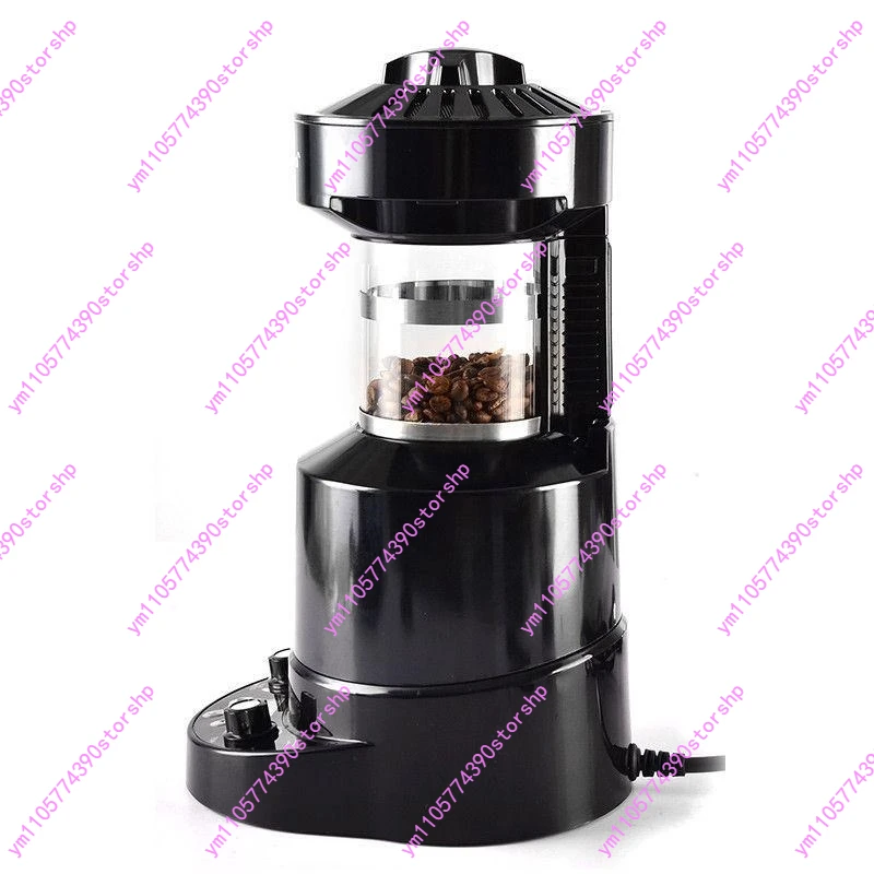 Small‑Home‑Hot‑Air‑Coffee‑Bean‑Roaster Transparent‑Timing‑Temperature‑Adjustable‑Roasting‑Machine With‑Grind‑Function