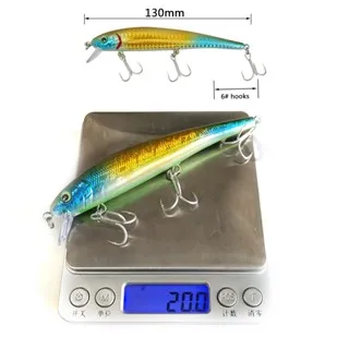 Clear Warehouse Box Blood Tank Hook Road Subbait Hard Bait Biomimetic Fake Bait Sea Fishing Mino 13CM20g Long throw