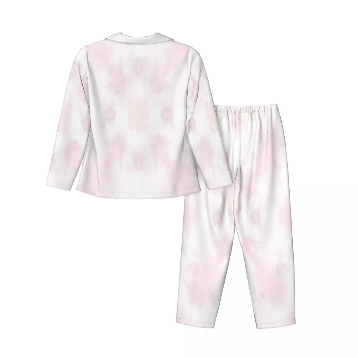 Women's Pajamas Sleepwear Room Wear Ladies Cotton POLYESTER Pink, tie-dye, abstract, texture, symmetrical circulation, tiling