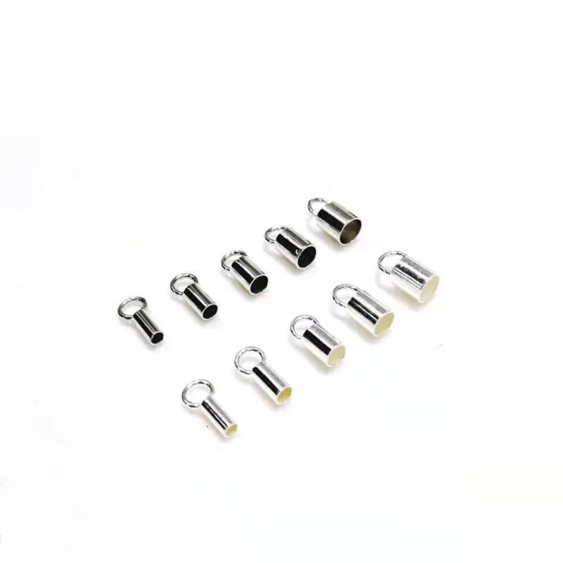 

10 PCS Solid 925 Sterling Silver Necklace Connector Accessories DIY Jewelry Making