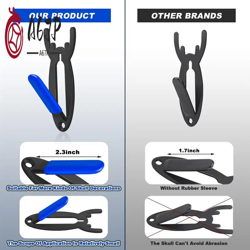 

A67P-Европейская настенная вешалка с черепом оленя, сверхмощная европейская вешалка для черепа