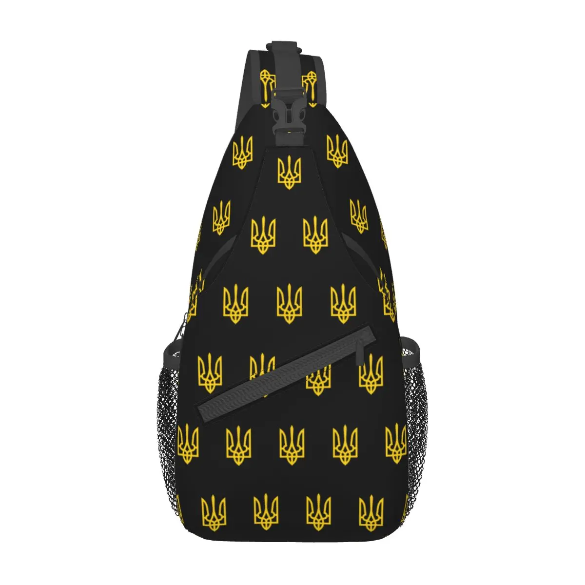 Ukraine Small Sling Bags Chest Crossbody Shoulder Backpack Hiking Travel Daypacks Alpha Group Military Fashion Pack