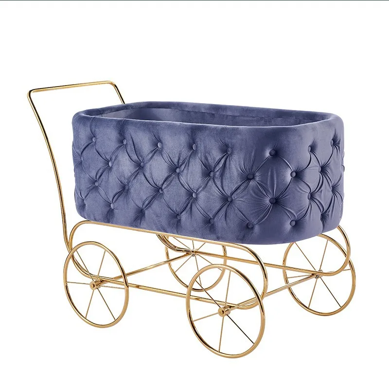 Movable Baby Rocking Chair Baby Fence Bed Multifunctional Children's Lounge Chair Rocking Chair Crib