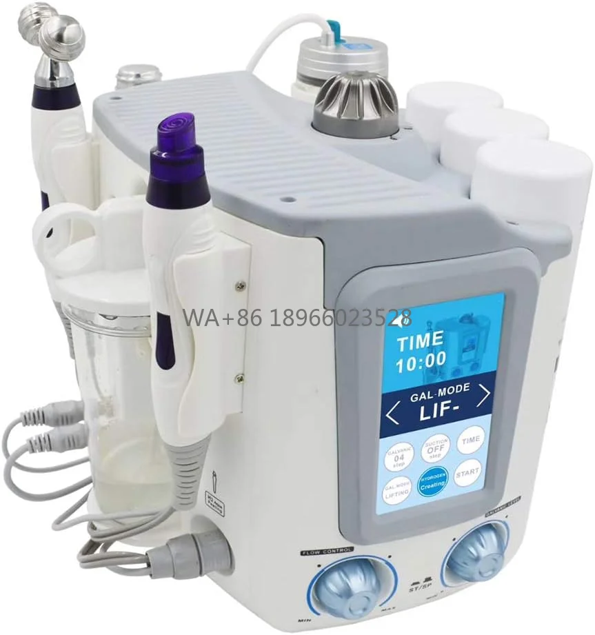3‑in‑1 Multifunctional Facial Beauty  Aqua‑Peeling Device With Face Massage Function For Salon Application