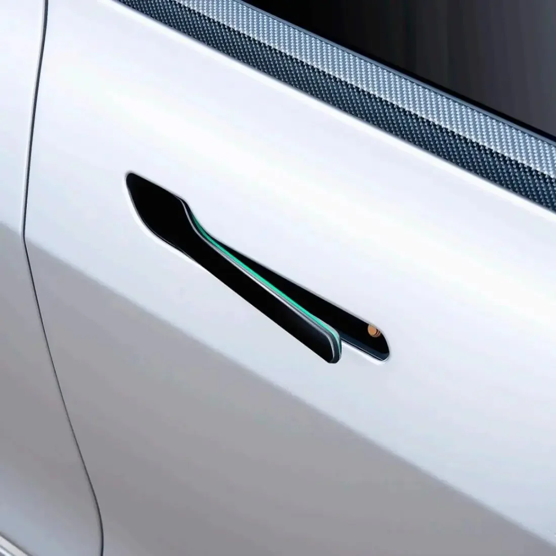 Maniglie per porte automatiche a LED elettriche integrate intelligenti popate automaticamente all'ingrosso per Te sla modello Y modello 3