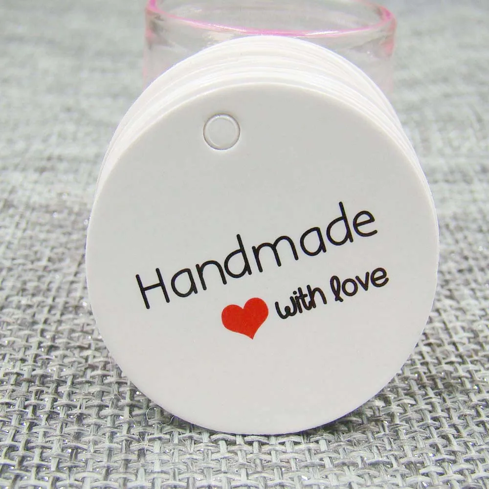 100pcs Thank You Kraft Gift Packing Tags