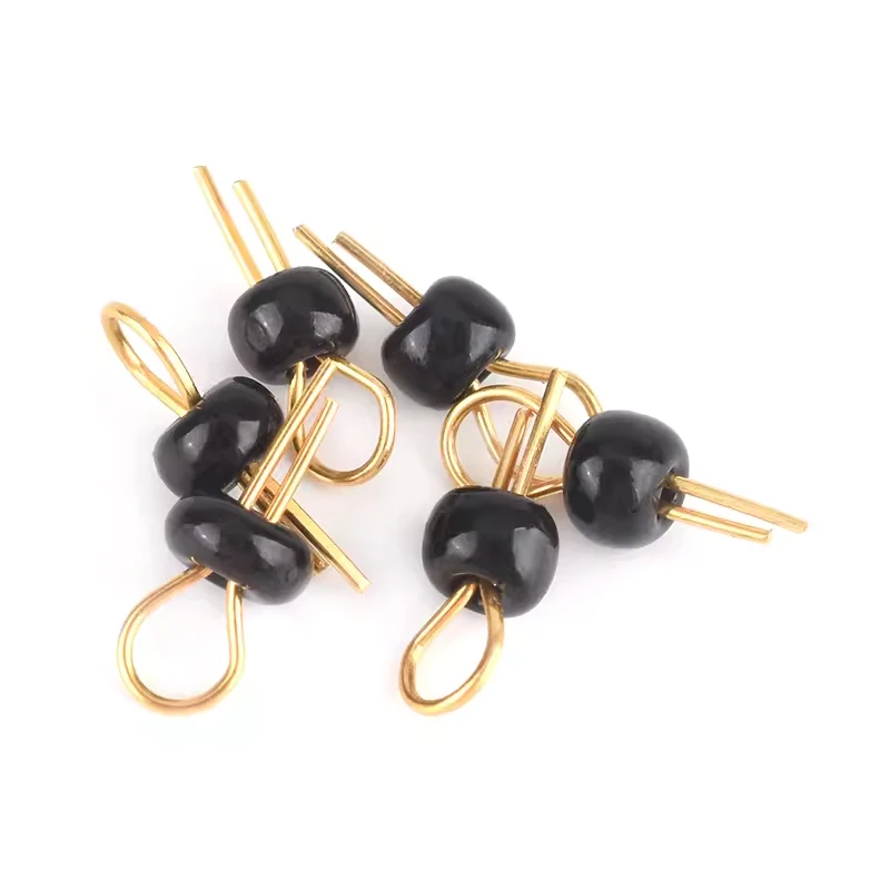 10pcs Ceramic Gold Plated Copper Solder Probe 1.0-1.8mm PCB Circuit Board Test Pin Point Bead Ring PCB test Point THM Bead