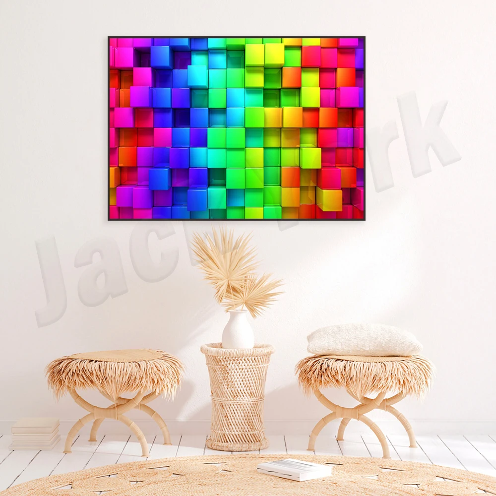 Multicolor bright abstract pai - 3D Printing York 评论和价格