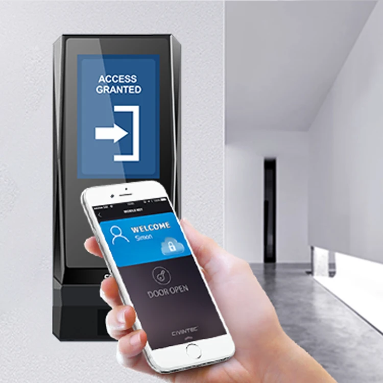 CIVINTEC Outdoor PoE 2.4G Dynamic QR Code Scanner TCP/IP WiFi 13.56MHz Fixed Wallmount Gate Access Control Smart Card Reader