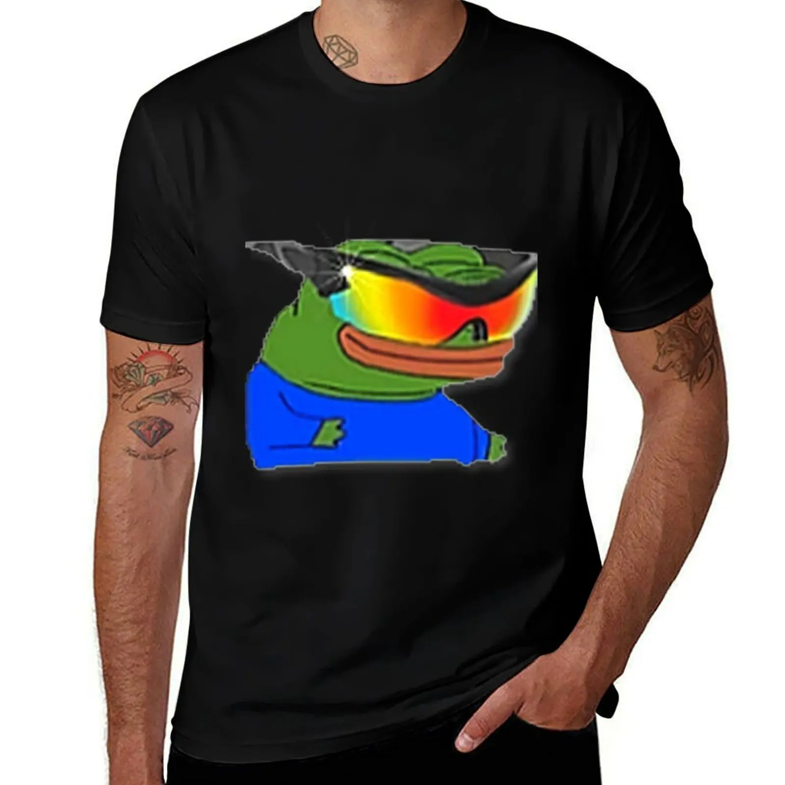 

WICKED BTTV Twitch Emote T-Shirt anime t shirts oversize t shirt personalised t shirt man luxury T-Shirt