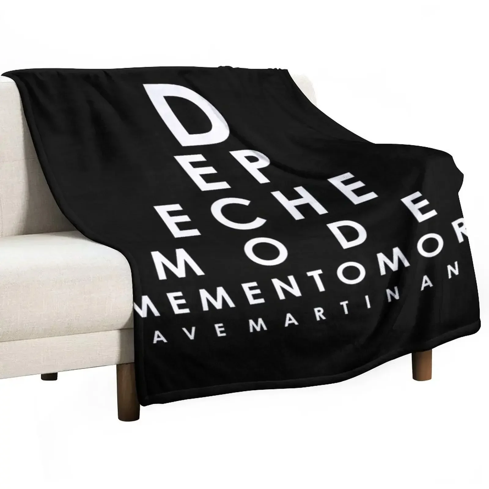 Eye Chart, Memento Mori Mode, memento mode, mori mode, mode tour world tour world tour 202 Throw Blanket Fashion Sofas Blankets